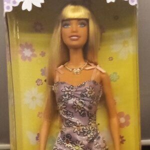 Easter Pretty Barbie Doll 2008 Mattel N8170